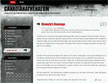 Tablet Screenshot of canadianathenaeum.wordpress.com