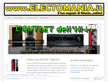 Tablet Screenshot of electomania.wordpress.com