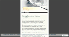 Desktop Screenshot of lavoz.wordpress.com