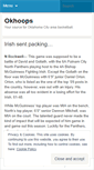 Mobile Screenshot of okhoops.wordpress.com