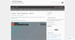 Desktop Screenshot of abitofasession.wordpress.com