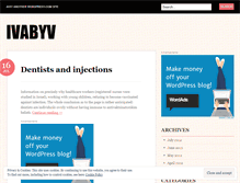 Tablet Screenshot of ivabyv.wordpress.com