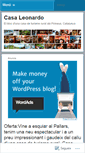 Mobile Screenshot of casaleonardo.wordpress.com