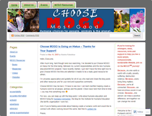Tablet Screenshot of choosemogo.wordpress.com
