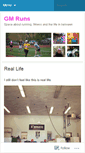 Mobile Screenshot of gmruns.wordpress.com