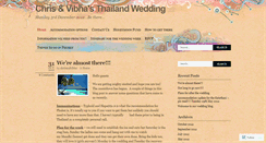 Desktop Screenshot of chrisandvibhawedding.wordpress.com