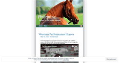 Desktop Screenshot of finequine.wordpress.com