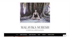 Desktop Screenshot of malavikasuresh.wordpress.com
