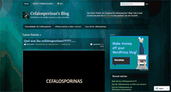 Desktop Screenshot of cefalosporinas.wordpress.com