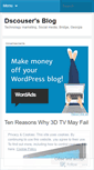 Mobile Screenshot of dscouser.wordpress.com