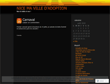 Tablet Screenshot of nicemaville.wordpress.com