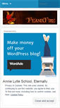Mobile Screenshot of feanixfire.wordpress.com