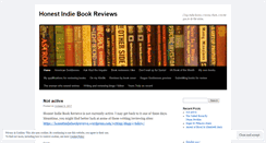 Desktop Screenshot of honestindiebookreviews.wordpress.com