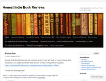 Tablet Screenshot of honestindiebookreviews.wordpress.com