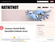 Tablet Screenshot of natnitnot.wordpress.com