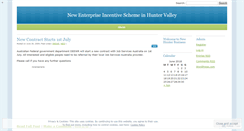 Desktop Screenshot of hunterneis.wordpress.com