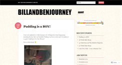 Desktop Screenshot of billandbenjourney.wordpress.com