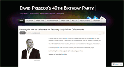 Desktop Screenshot of davidprescod.wordpress.com