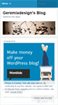 Mobile Screenshot of geremiadesign.wordpress.com