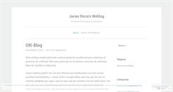 Desktop Screenshot of javierperis.wordpress.com