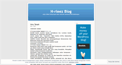 Desktop Screenshot of harisroses.wordpress.com