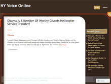 Tablet Screenshot of nyvoiceonline.wordpress.com