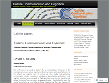 Tablet Screenshot of culturecommcog.wordpress.com