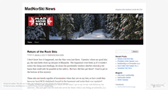 Desktop Screenshot of madnorski.wordpress.com