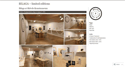 Desktop Screenshot of bilaga.wordpress.com