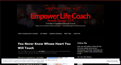 Desktop Screenshot of empowerlifecoach.wordpress.com