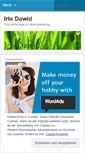 Mobile Screenshot of irisdawid.wordpress.com