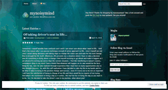 Desktop Screenshot of mynoisymind.wordpress.com