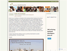 Tablet Screenshot of barefootworkshops.wordpress.com