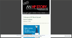 Desktop Screenshot of hpeliteandbeyond.wordpress.com