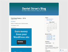 Tablet Screenshot of danielstroe.wordpress.com