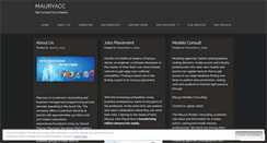 Desktop Screenshot of mauryacc.wordpress.com