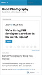 Mobile Screenshot of bandphotographyleeds.wordpress.com