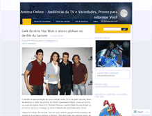 Tablet Screenshot of antenaonline.wordpress.com