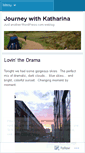 Mobile Screenshot of journeywithkatharina.wordpress.com