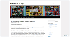 Desktop Screenshot of claudiodelavega.wordpress.com