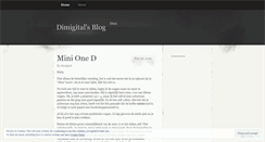 Desktop Screenshot of dimigital.wordpress.com
