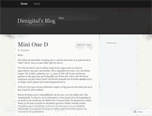 Tablet Screenshot of dimigital.wordpress.com