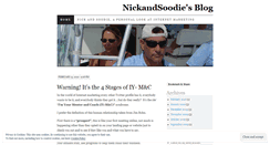 Desktop Screenshot of nickandsoodie.wordpress.com