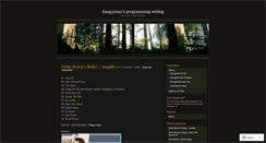 Desktop Screenshot of d4ng3rmax.wordpress.com