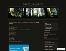 Tablet Screenshot of d4ng3rmax.wordpress.com