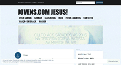 Desktop Screenshot of jovenscomjesus3.wordpress.com