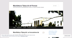 Desktop Screenshot of manifatturatabacchi.wordpress.com