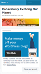 Mobile Screenshot of earthevolution.wordpress.com