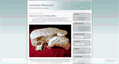 Desktop Screenshot of mumoocie.wordpress.com