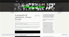 Desktop Screenshot of cantautoriinitalia.wordpress.com
